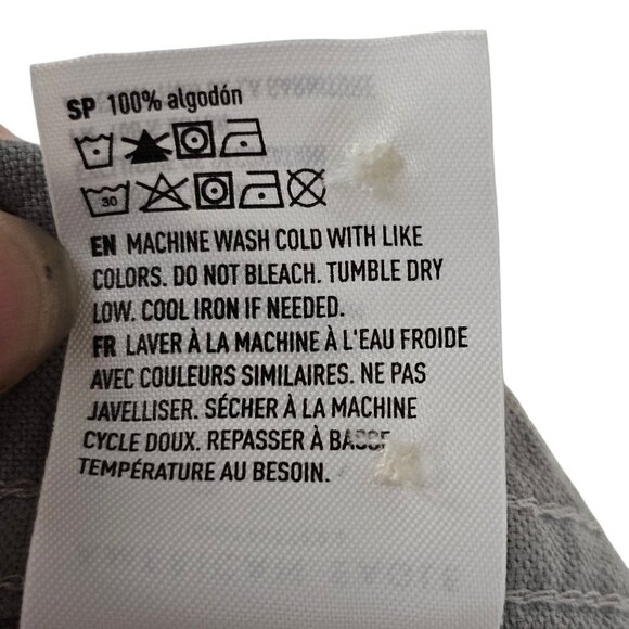 Mens Y2K Mallcore Skater Casual Indie Streetwear  American Eagle White Ombre  XS - Picture 12 of 13